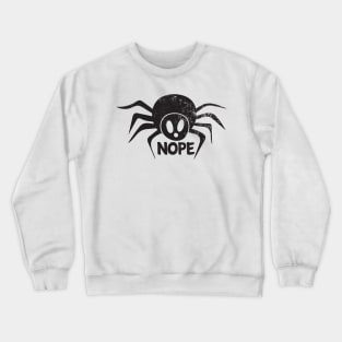nope Spider Crewneck Sweatshirt